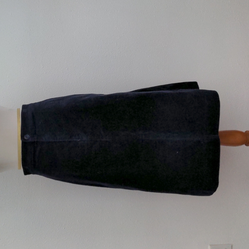 High-waisted Corduroy Skirt